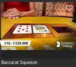 Baccarat Squeeze