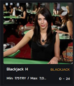 Canlı Blackjack H